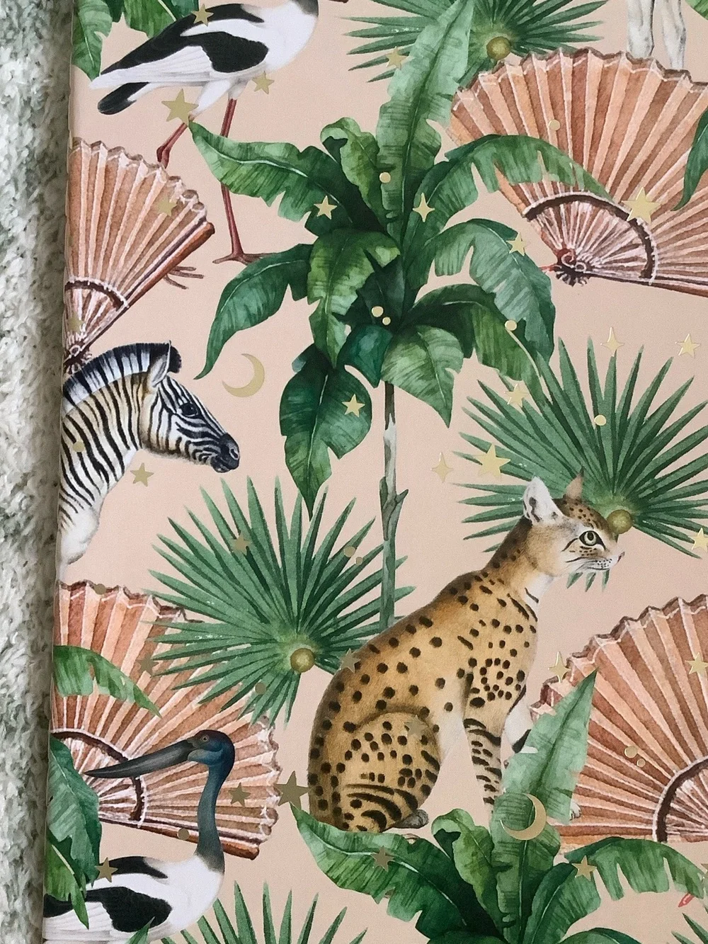 Stunning Tropical Animals and Plants Lined Pages Journal Notebook NWT 60 pages